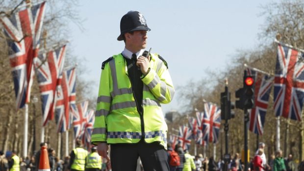 Londýnský policista (ilustrační foto)