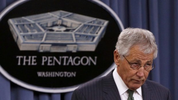 Americký ministr obrany Chuck Hagel