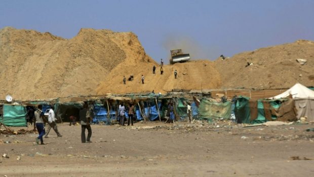 Zlatý důl v Súdánu (ilustrační foto)
