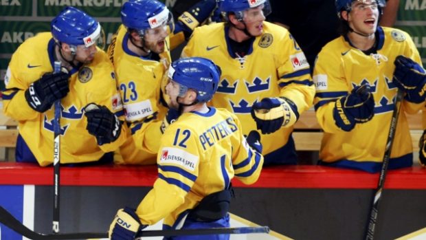 Hokejisté Švédska nosí na hrudi tři korunky, i proto se jejich reprezentaci říká Tre Kronor