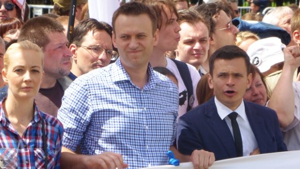 Známý ruský bloger Alexej Navalnyj