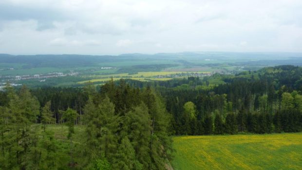 Kozlovský kopec - výhled