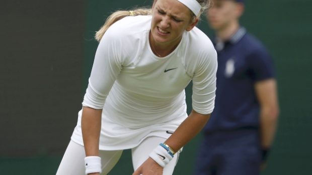 Viktoria Azarenková odstoupila z Wimbledonu před zápasem 2. kola kvůli zranění