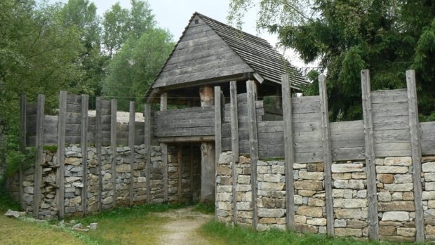 Archeoparku Prášily, keltská vesnička