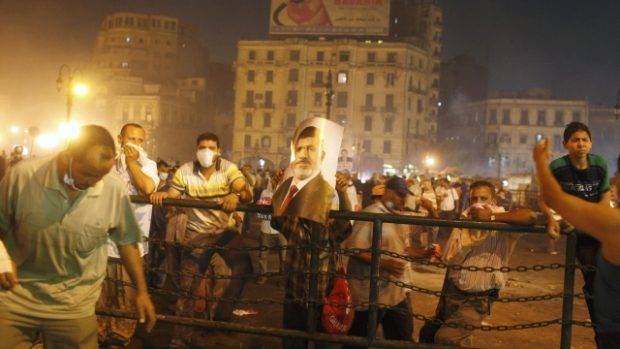 Přívrženci Muhamada Mursího se v Egyptě střetli s policií