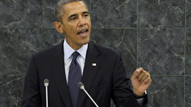 Americký prezident Barack Obama vystoupil ve všeobecné rozpravě Valného shromáždění OSN