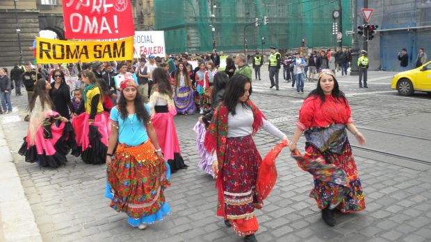 Druhý ročník pochodu Roma Pride v Praze