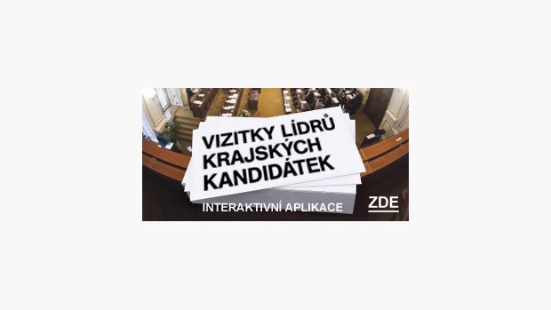 Vizitky lídrů krajských kandidátek