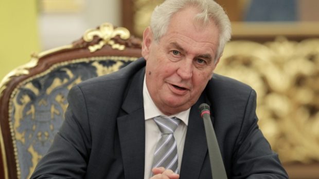 Prezident Miloš Zeman (na návštěvě Ukrajiny)