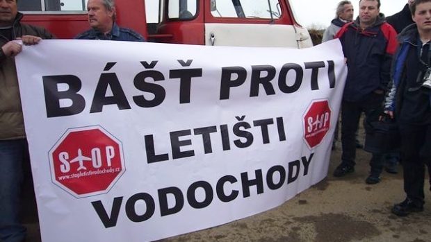 Protesty proti rozšíření Letiště Vodochody