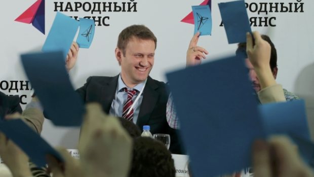 Národní aliance si zvolila do svého čela Alexandra Navalného