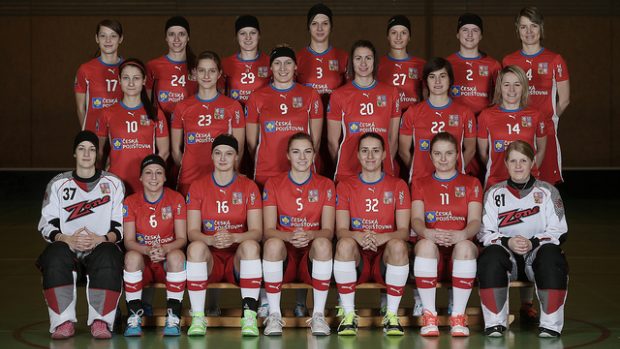 Florbal - ženský tým ČR pro domácí mistrovství světa 2013
