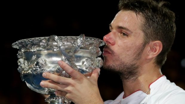 Stanislas Wawrinka získal svůj první grandslamový titul v kariéře