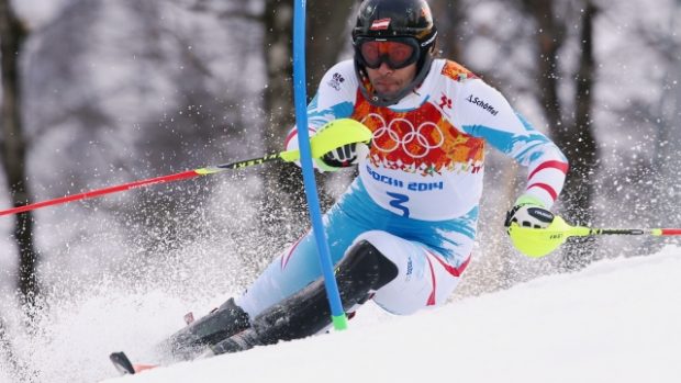 Rakušan Mario Matt je po prvním kole v čele olympijského slalomu