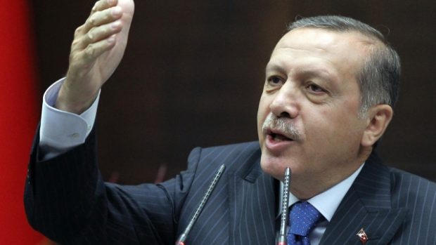 Turecký premiér Recep Tayyip Erdogan