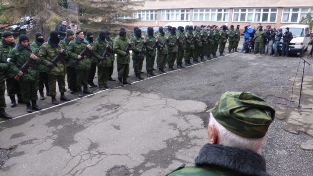 V Simferopolu složila slavnostní vojenskou přísahu druhá skupina příslušníků domobrany