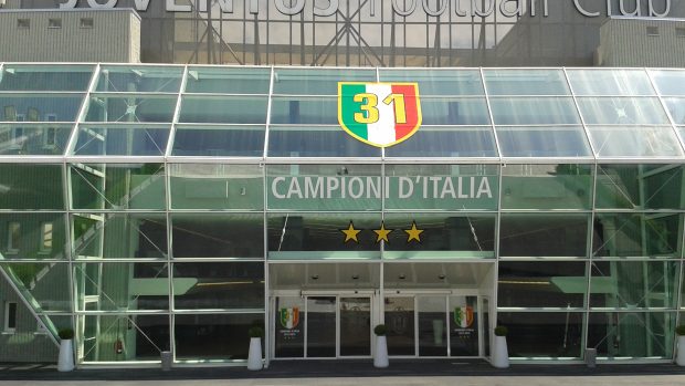 Vchod na stadion Juventusu Turín