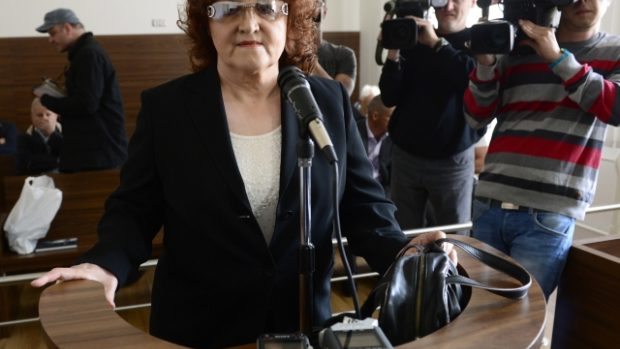 Jako svědkyně před soudem vystoupila bývalá ministryně obrany Vlasta Parkanová