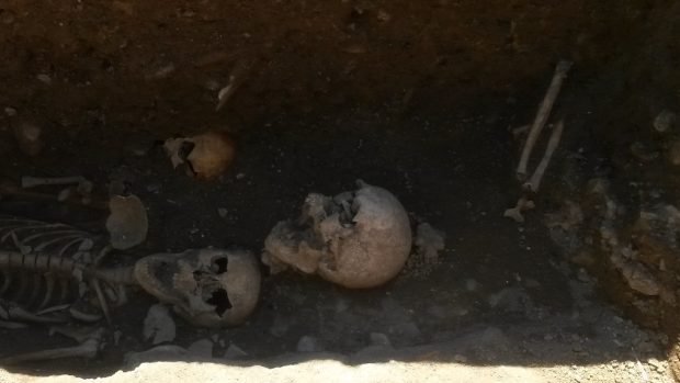 V Chrudimi bylo nalezeno 16 koster bývalého pohřebiště