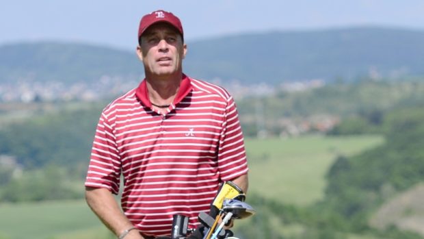 Ivan Lendl během golfového turnaje na Karlštejně