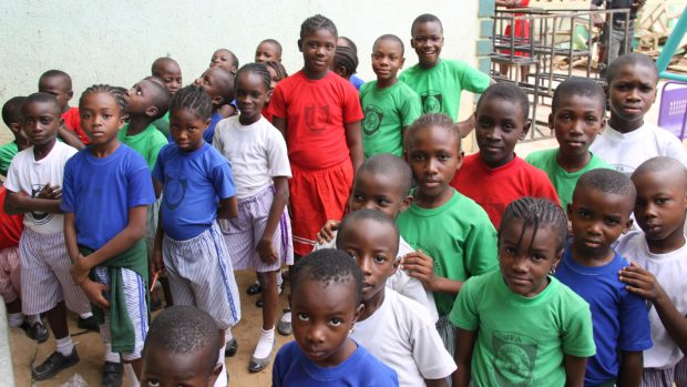 Škola v nigerijské obci Nyanya