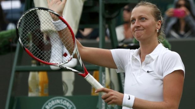 Petra Kvitová přešla do 2. kola Wimbledonu přes krajanku Andreu Hlaváčkovou