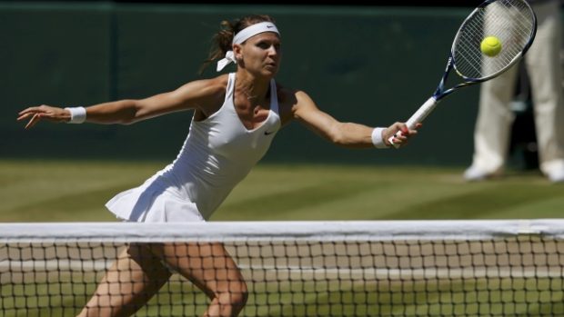 Lucie Šafářová dosáhla ve Wimbledonu na nejlepší výsledek kariéry