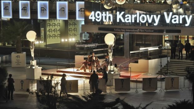 Přípravy na zahájení 49. Ročníku  MFF v karlovarském hotelu Thermal