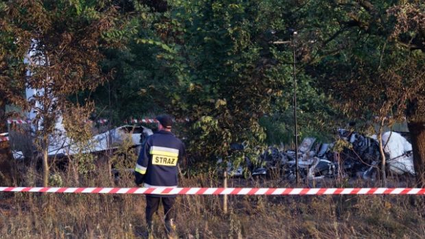 V Polsku pokračuje šetření tragické letecké havárie stroje Piper PA-31 Navajo