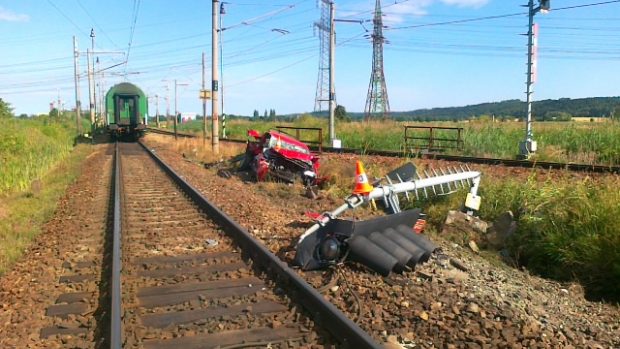 Dopravní nehoda mezi Českými Budějovicemi a Hrdějovicemi