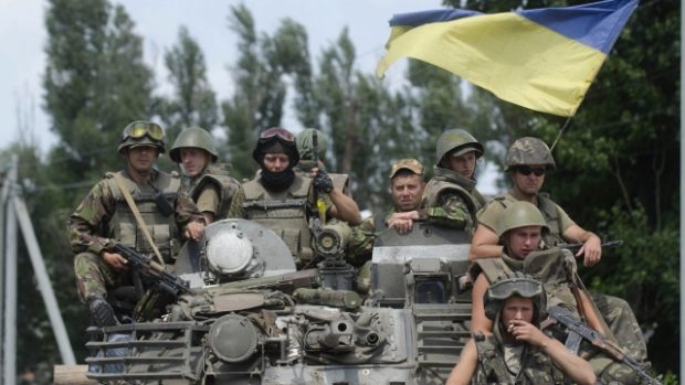Vojáci ukrajinské armády