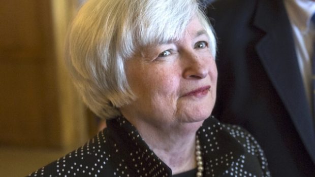 Vystoupení šéfky centrální banky USA (Fed) Janet Yellenová