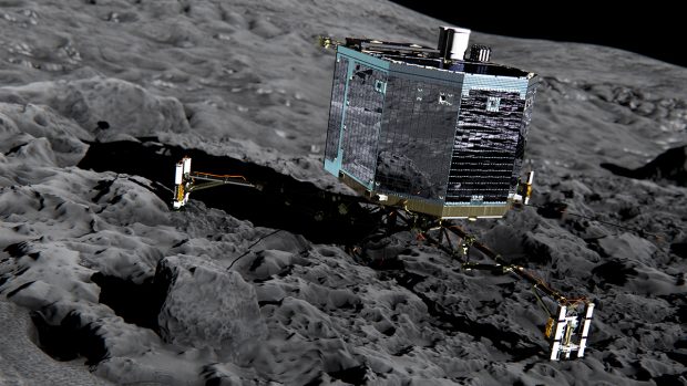 Průzkumný modul Philae na kometě 67P/Čurjumov-Gerasimenko