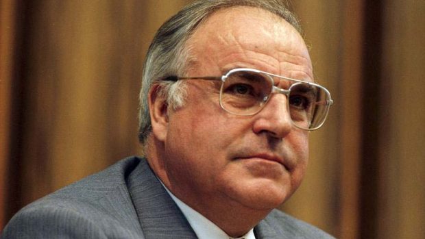 Bývalý německý spolkový kancléř z let 1982 až 1998 Helmut Kohl