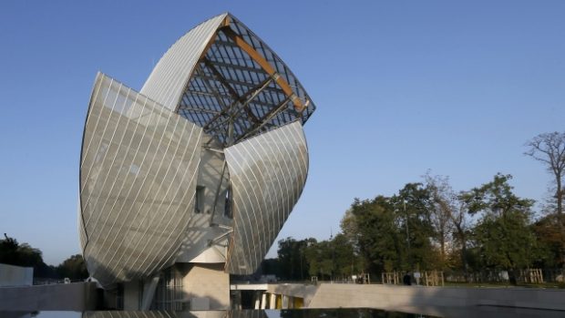 Nová budova nadace Louise Vuitona v Paříži