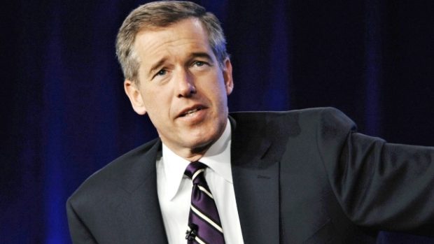 Moderátor NBC Brian Williams