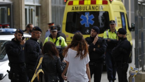 K útoku došlo dnes ráno ve čtvrti Sant Andreu v Barceloně