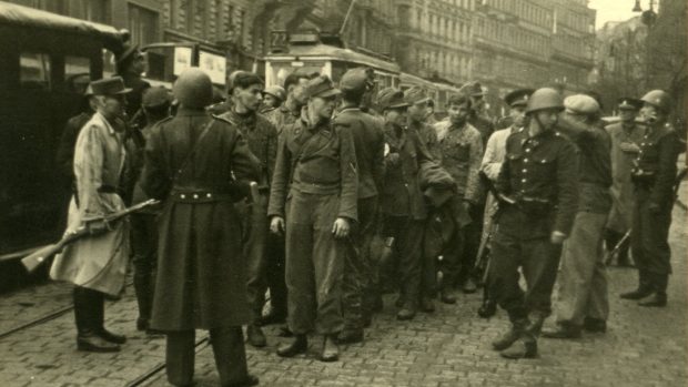 Praha v květnu 1945