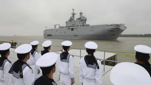 Vojáci čínského námořnictva