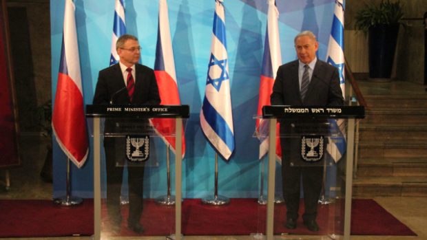 Lubomír Zaorálek z ČSSD kritizoval budování osad během jednání s izraelským premiérem Benjaminem Netanjahujem