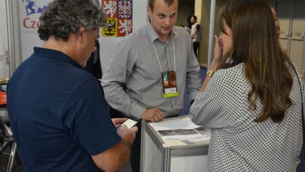 Český stánek na veletrhu Exposibram v Belo Horizonte