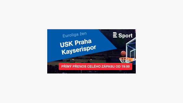 Euroliga žen: USK Praha - Kayserispor