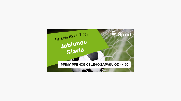 10. kolo SYNOT ligy: Jablonec - Slavia