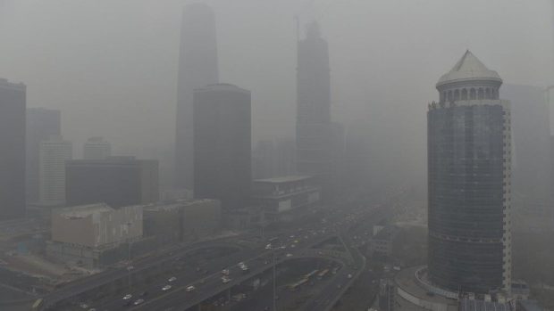 Čínský Peking sužuje smog