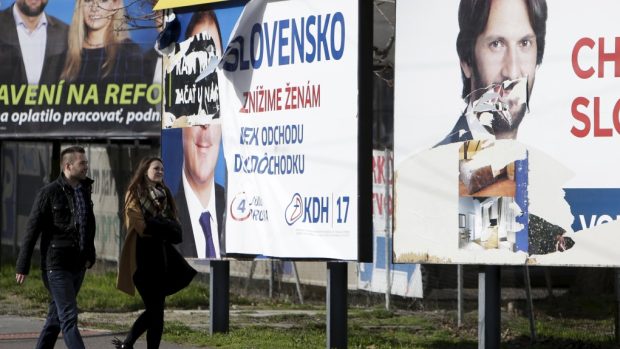 Slováci si za čtyři dny zvolí nový parlament