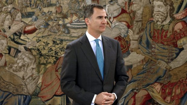 Španělský král Felipe VI.