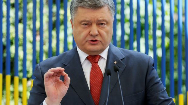 Ukrajinský prezident Petro Porošenko