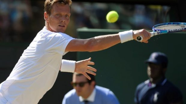 Tenista Tomáš Berdych postoupil do semifinále Wimbledonu