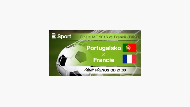 Finále ME 2016: Portugalsko - Francie
