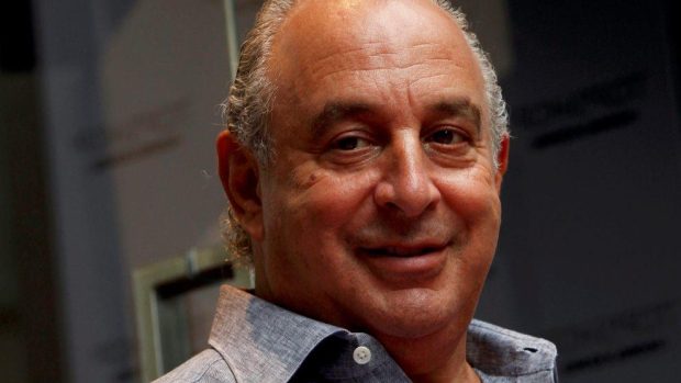 Britský miliardář Philip Green